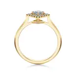 Pierścionek zaręczynowy z diamentami AJPZ_077